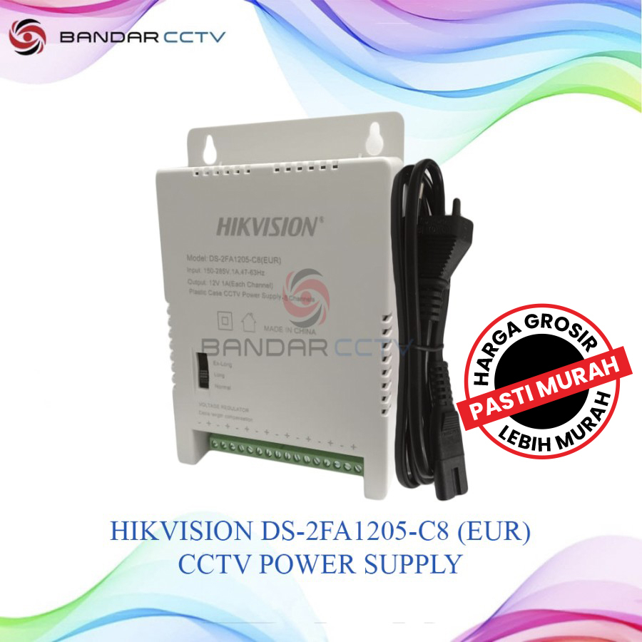 POWER ADAPTOR HIKVISION DS-2FA1205-C8