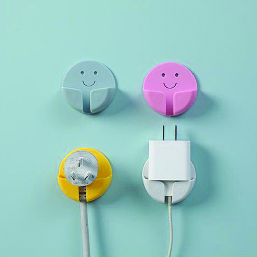 ⭐️𝐈𝐇𝐒 𝐋𝐚𝐦𝐩𝐮𝐧𝐠 𝟗𝟕𝟑⭐️Gantungan Penahan Kepala Kabel Kepala Charger Motif Smiley