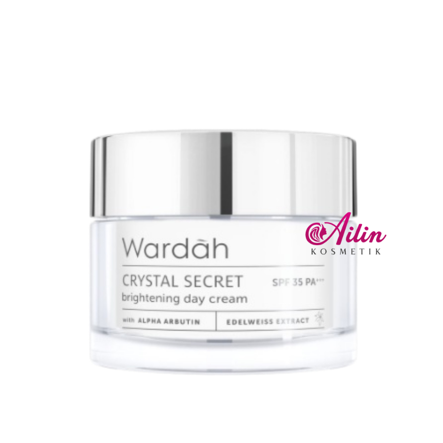 WARDAH White &amp; Crystal Secret Series | Day Night Eye Cream Serum Sleeping Mask Scrub by AILIN