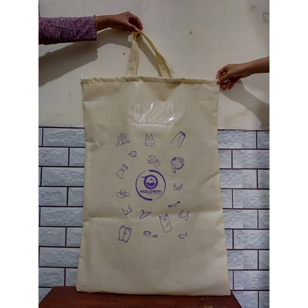 TAS PROMOSI LAUNDRY / GOODIEBAG SERUT SABLON SERUT LAUNDRY JUMBO