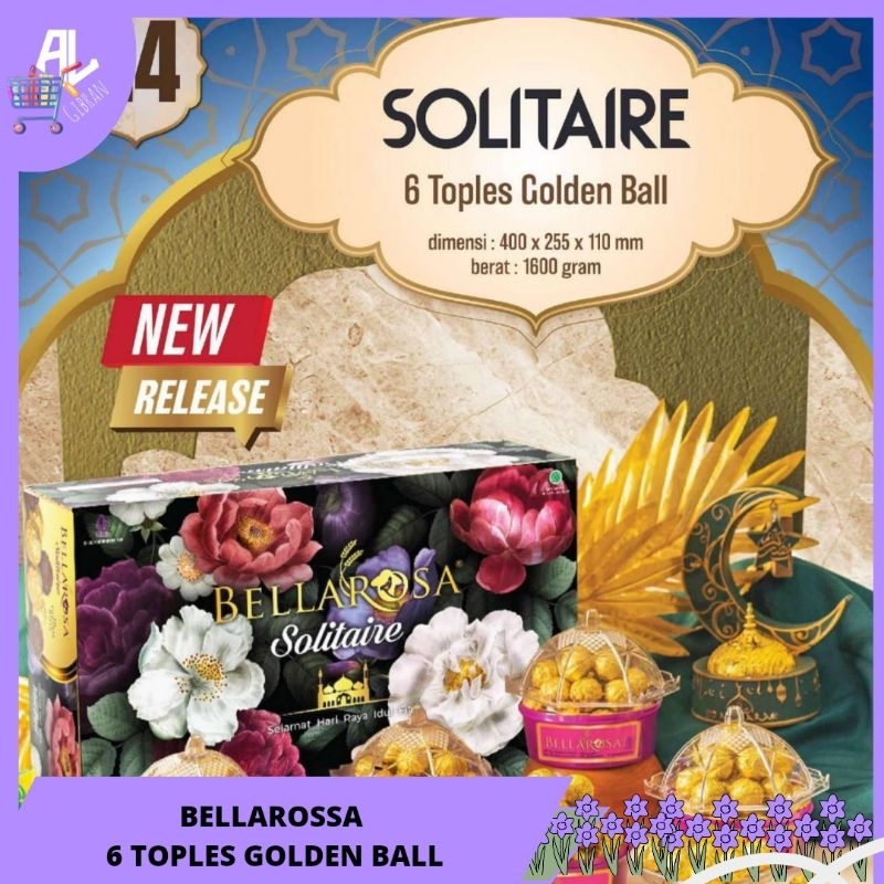 

Bellarossa Solitaire/6 Toples Golden Ball