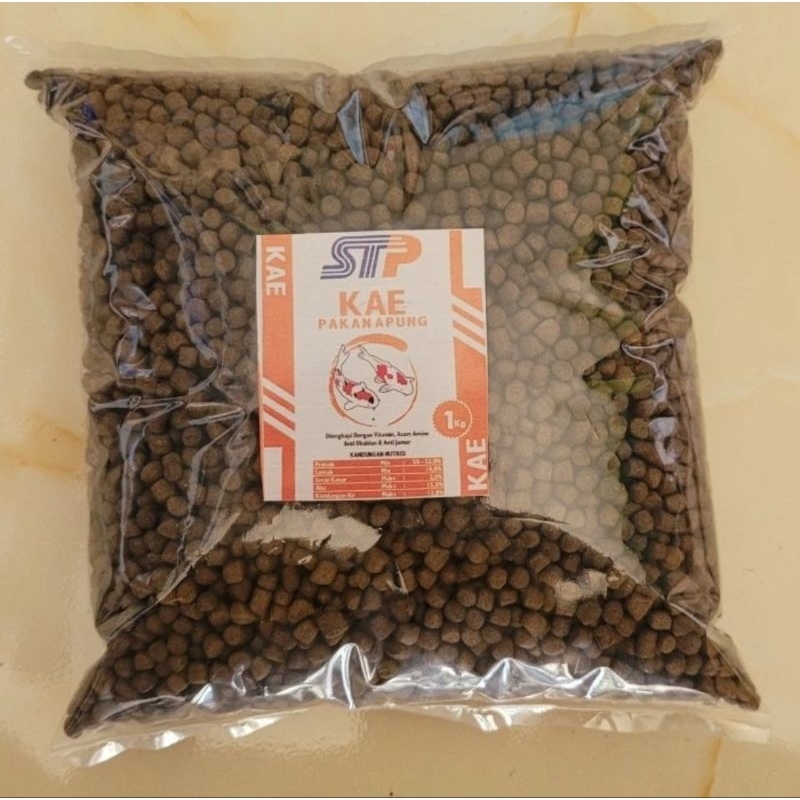 STP KAE 1 kg pakan kakap untuk Koi prot tinggi