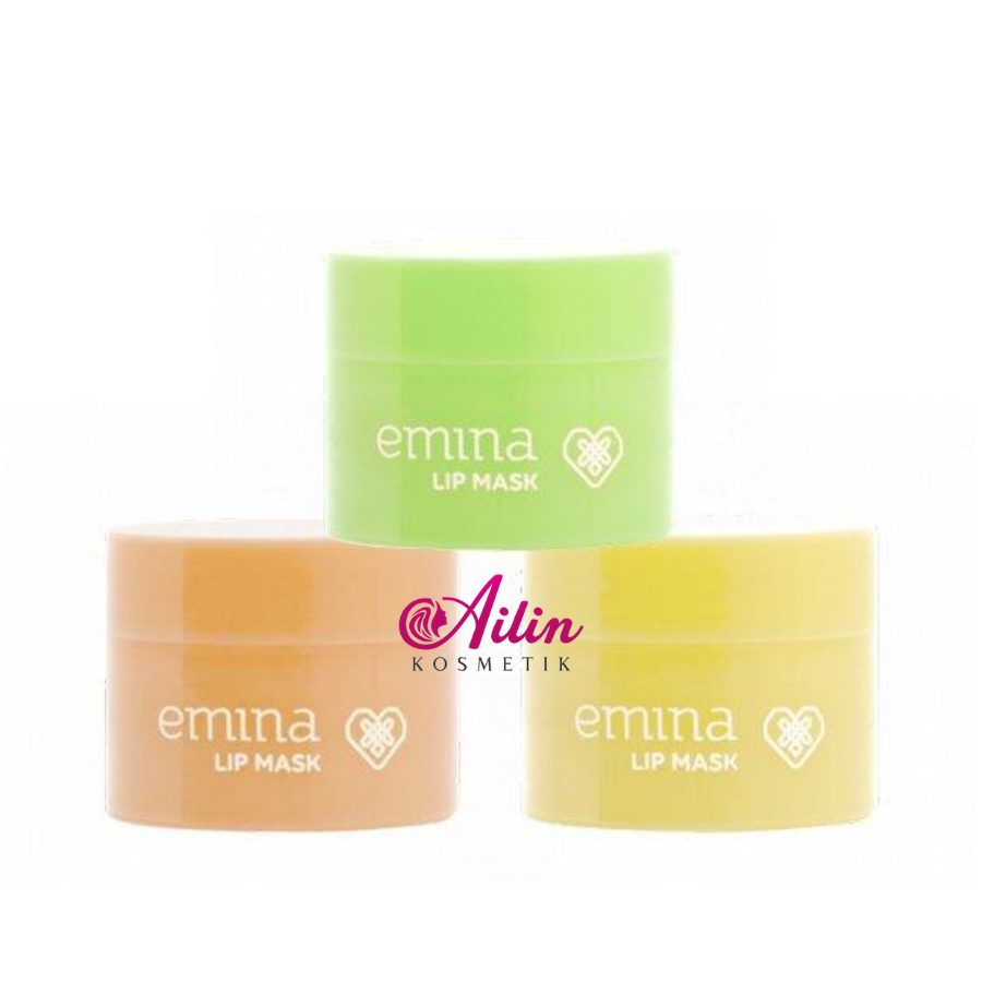 Emina Lip Mask 9gr | Masker Bibir Perawatan BIbir BY AILIN