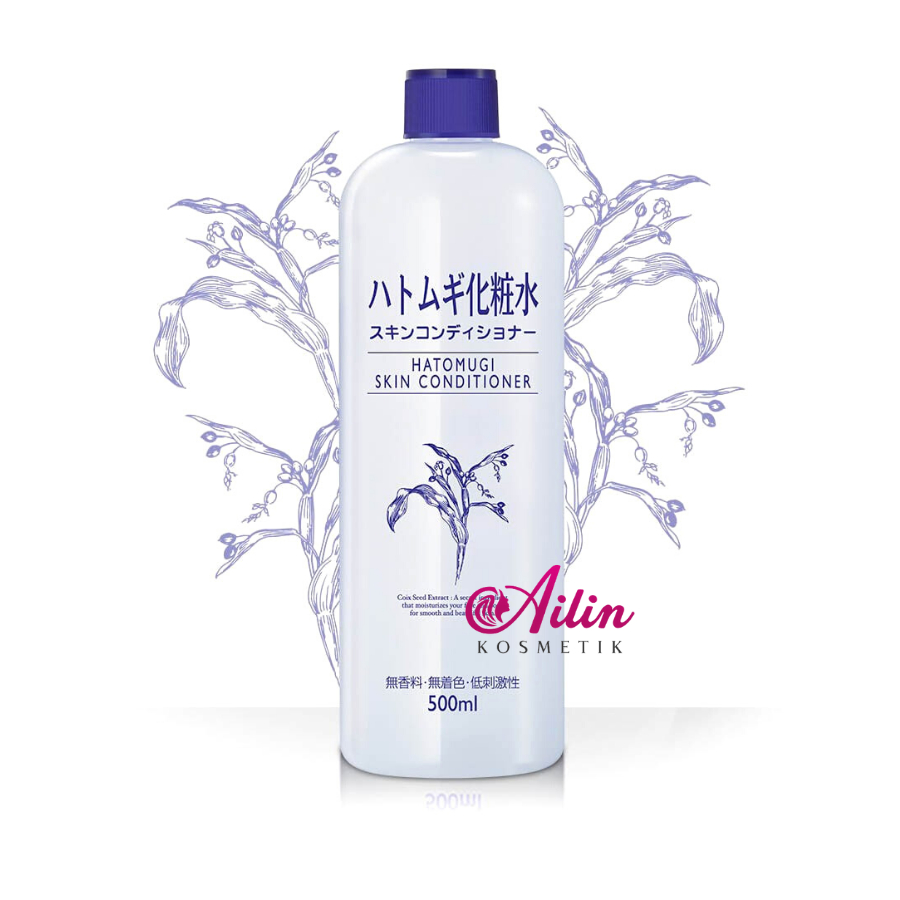 HATOMUGI Skin Conditioner 500ml BPOM ORIGINAL / HATOMUGI Skin Conditioning Gel 180gr by AILIN