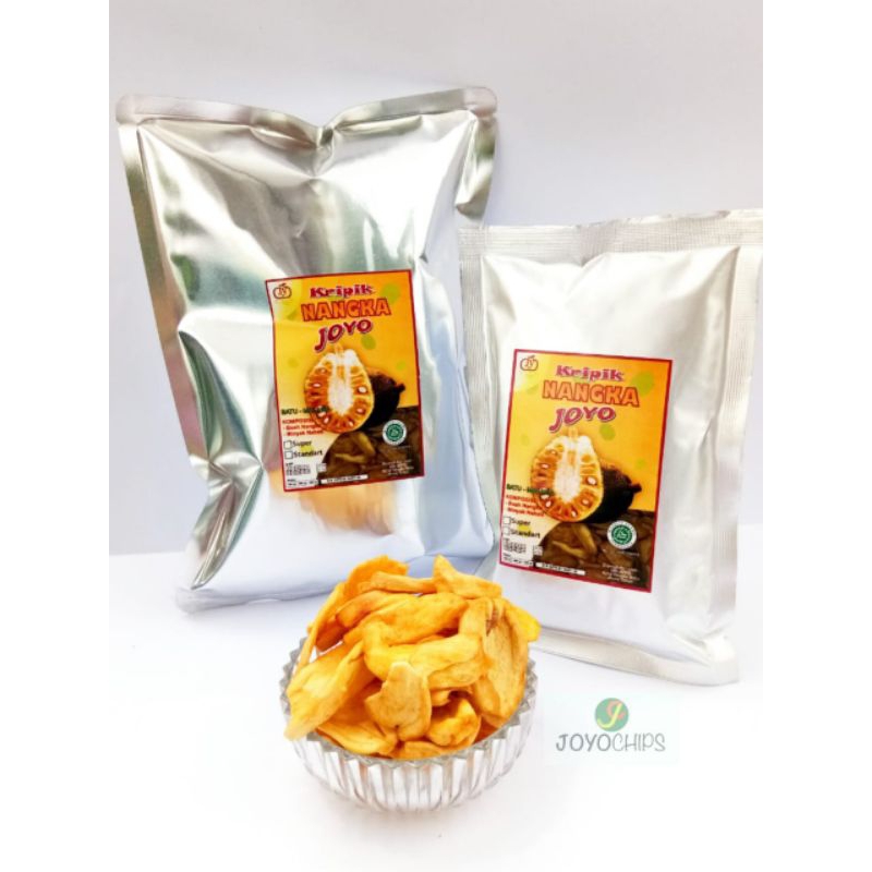 

Kripik nangka Joyo Chips | renyah, manis alami, buah nangka asli