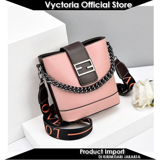 (COD) VYCTORIA VOS9963 Tas Selempang Wanita Cantik Import Promo JTF9963 CR7359 LT1839 EL5207 GT1601 BQ2899 9963 7359 1839 5207 1601