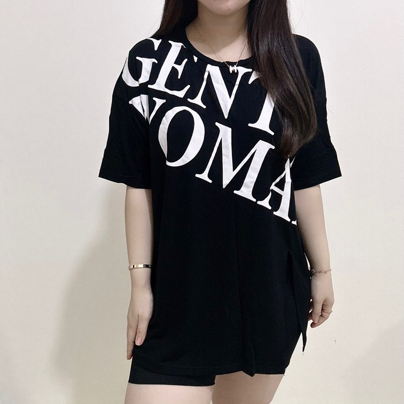 Kaos Oversize Wanita XXL Gentle | Tshirt Tumblr Tee | Maimon Grosir