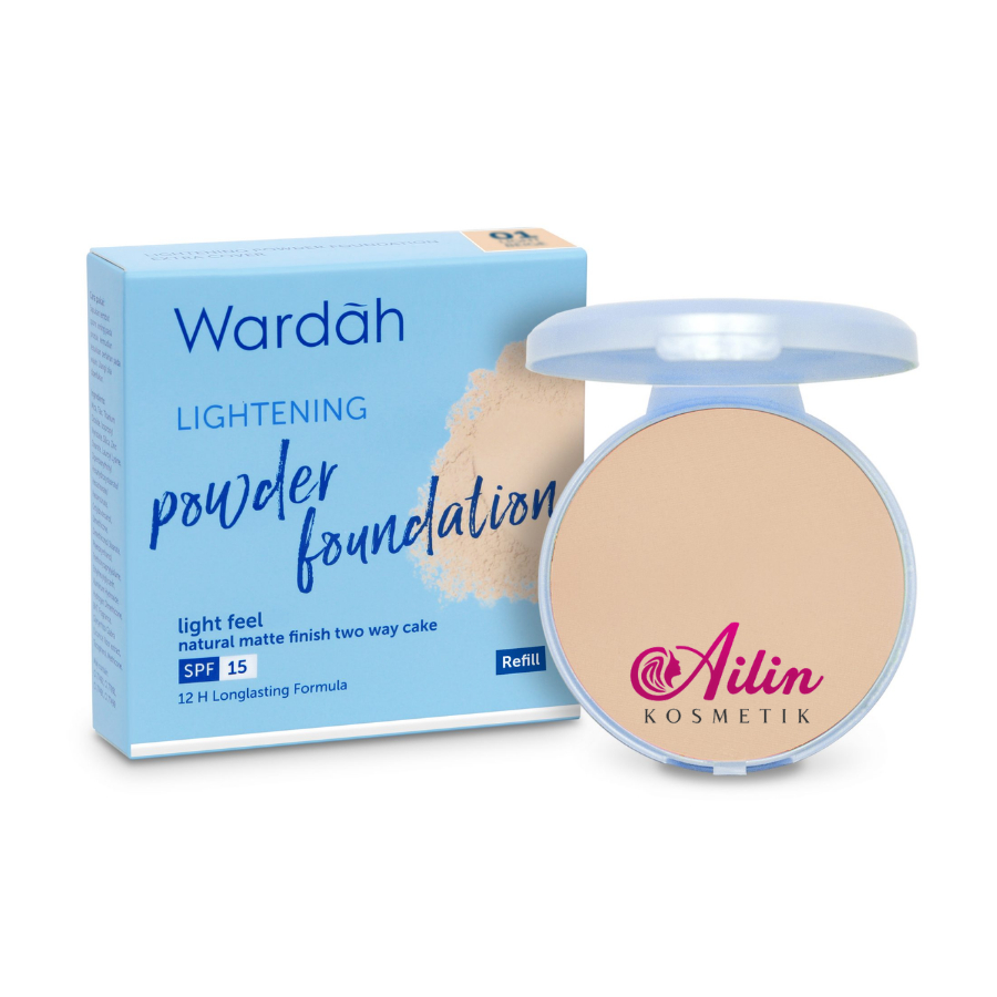 Wardah Lightening Powder Series | Powder Foundation | Matte Powder | Wardah Makeup Series by AILIN