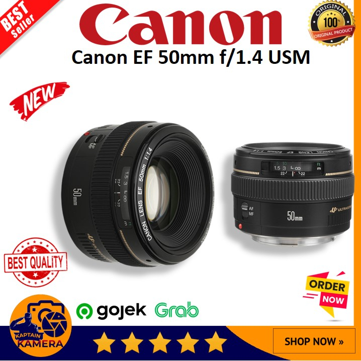 Lensa Canon EF 50mm f/1.4 USM Canon EF 50mm f1.4 USM