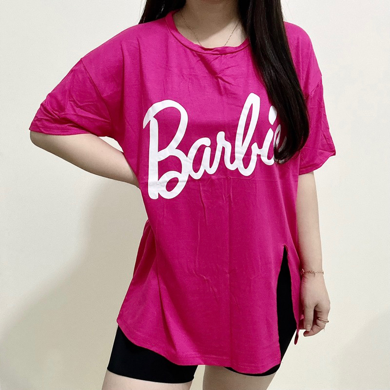 Kaos Oversize Wanita XXL Barbie | Tshirt Tumblr Tee | Maimon Grosir