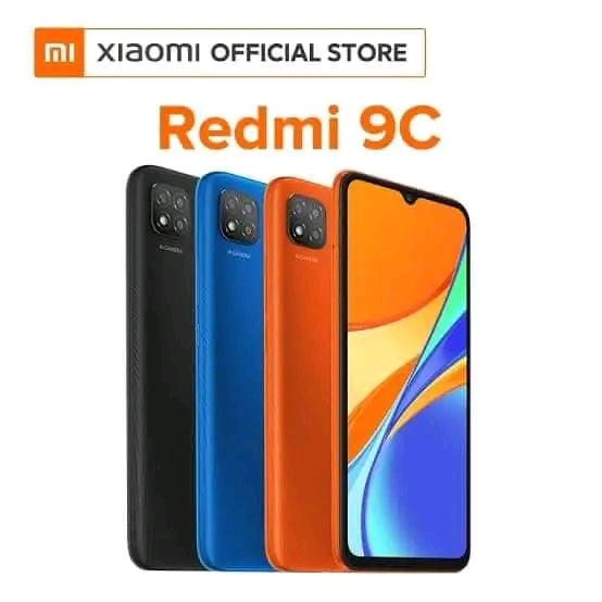 Redmi 9C Ram 3\32 nominus masih mulus fullshet second garansi resmi
