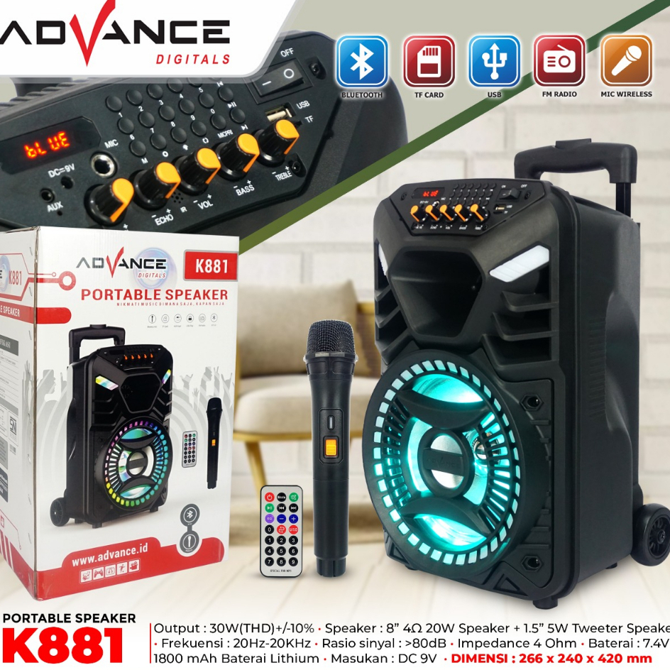 Speaker Advance Speaker Meeting / Speaker Ruangan / Speaker Jumbo K881N