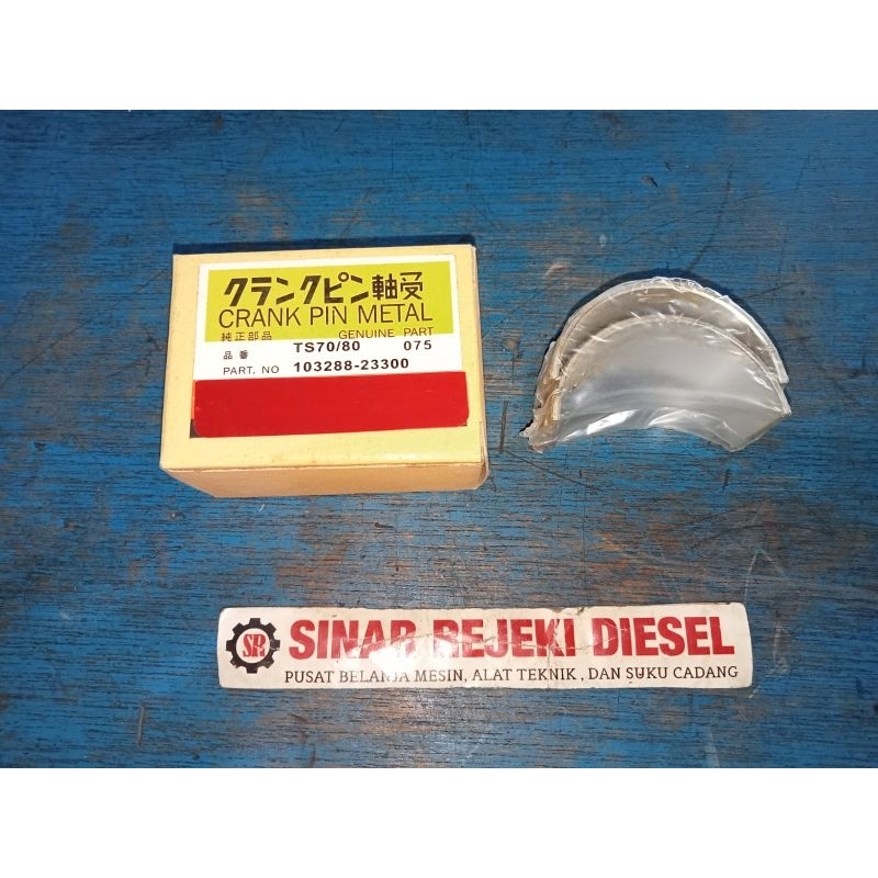 CPM Crank Pin Metal Metal Jalan Yanmar TS70 TS80 Oversize OS 0,75 0.75