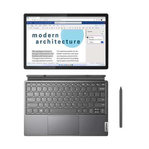 LAPTOP LENOVO IDEAPAD DUET 5I 12 TOUCH I5 1235U RAM 16GB 512GB SSD IRISXE 2IN1 PEN