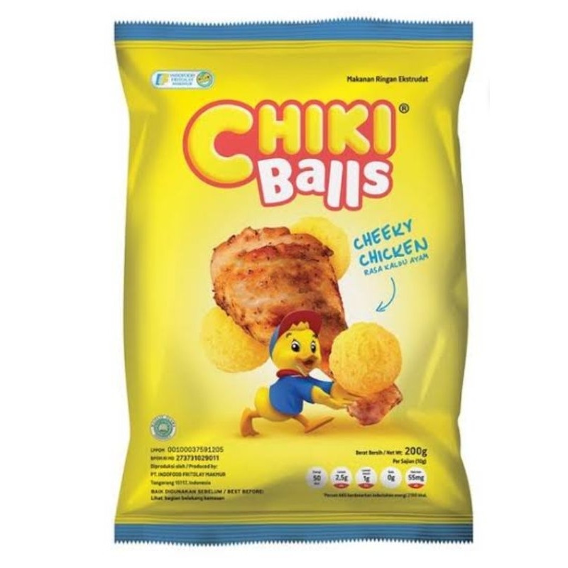 

CHIKI Balls Makanan Ringan Cheeky Chicken 200 g