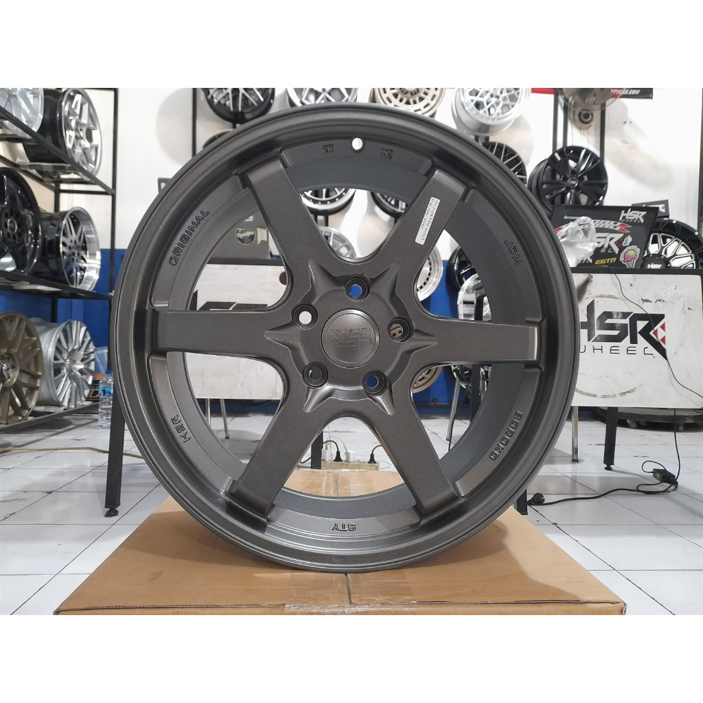 velg racing jdm r18 hsr sty original velg civic hrv innova