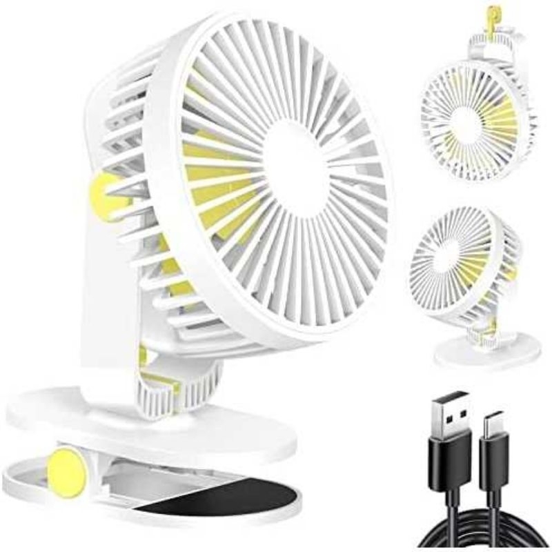 IMYCOO Kipas Angin Meja Portable Desk Fan Mini USB Charging - 379