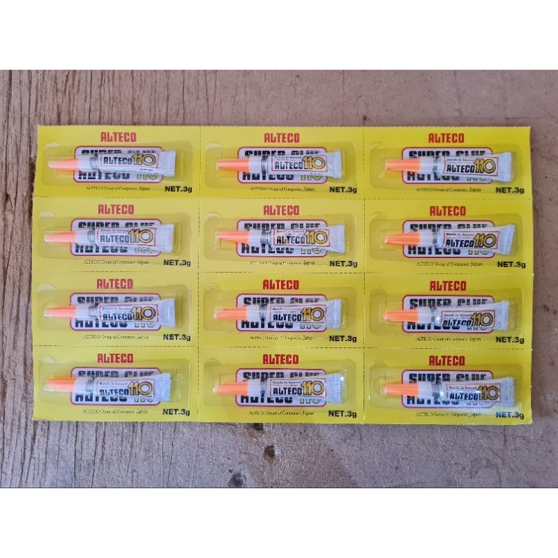 

Lem Super Glue / Power Glue ALTECO 110 Original 3g Serbaguna | per pcs