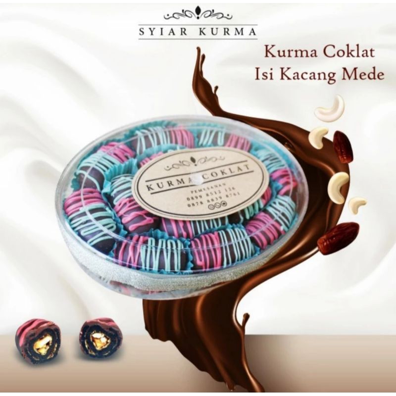 

Kurma/syiar kurma/takjil/kurma cokelat