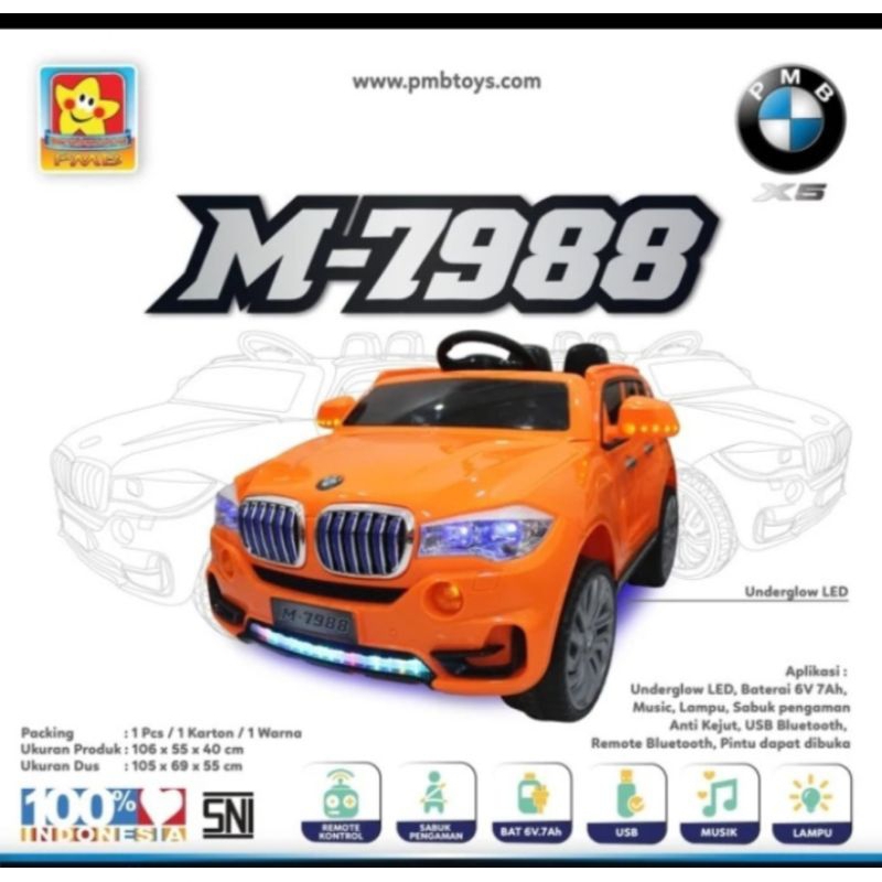 mainan mobil aki M-7988