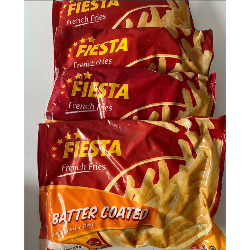 

Fiesta Batter Coated 500 gr Kentang Keju