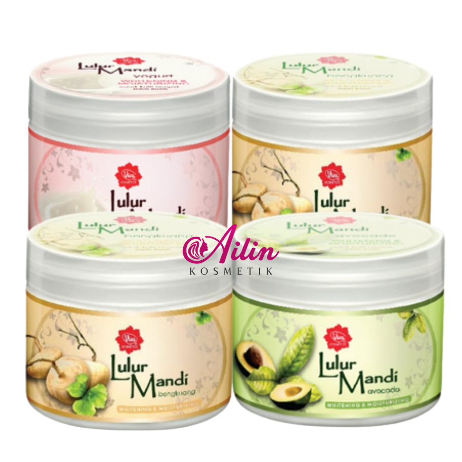 VIVA Lulur Mandi Body Scrub 225gr BPOM / Lulur Badan Whitening Scrub by AILIN