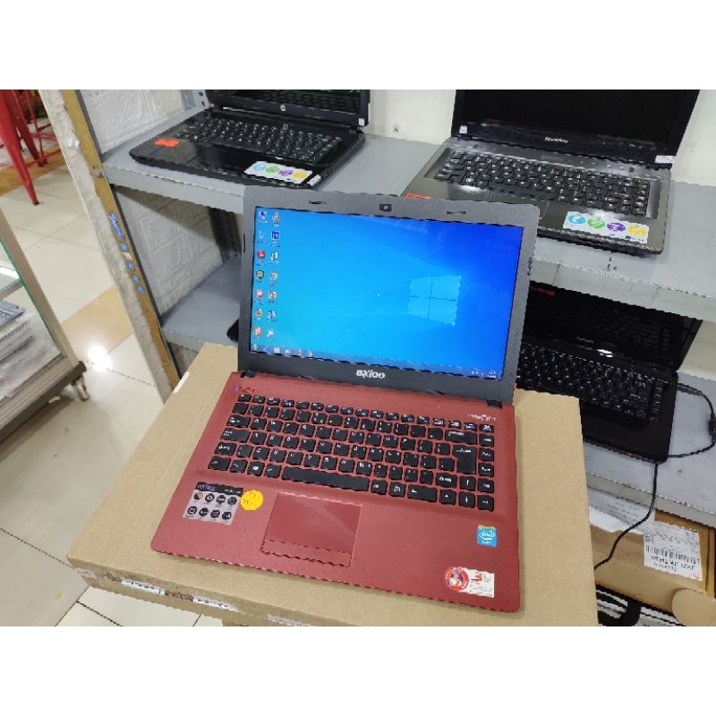 Laptop Leptop Axioo Neon RAM 2GB HDD 500GB Siap Pakai