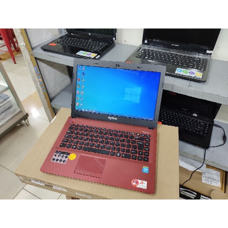 Laptop Leptop Axioo Neon RAM 2GB HDD 500GB Siap Pakai