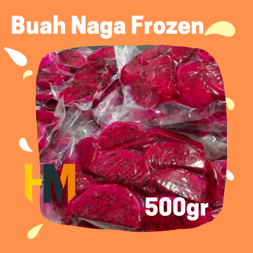 

Buah Naga Ungu Beku | Dragon Fruit Frozen Vakum