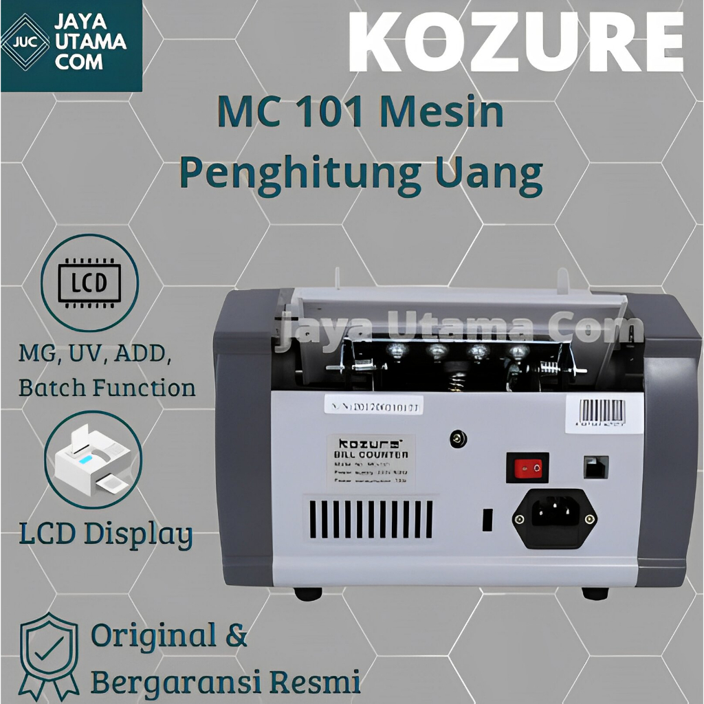 Kozure MC 101 Mesin Penghitung Uang