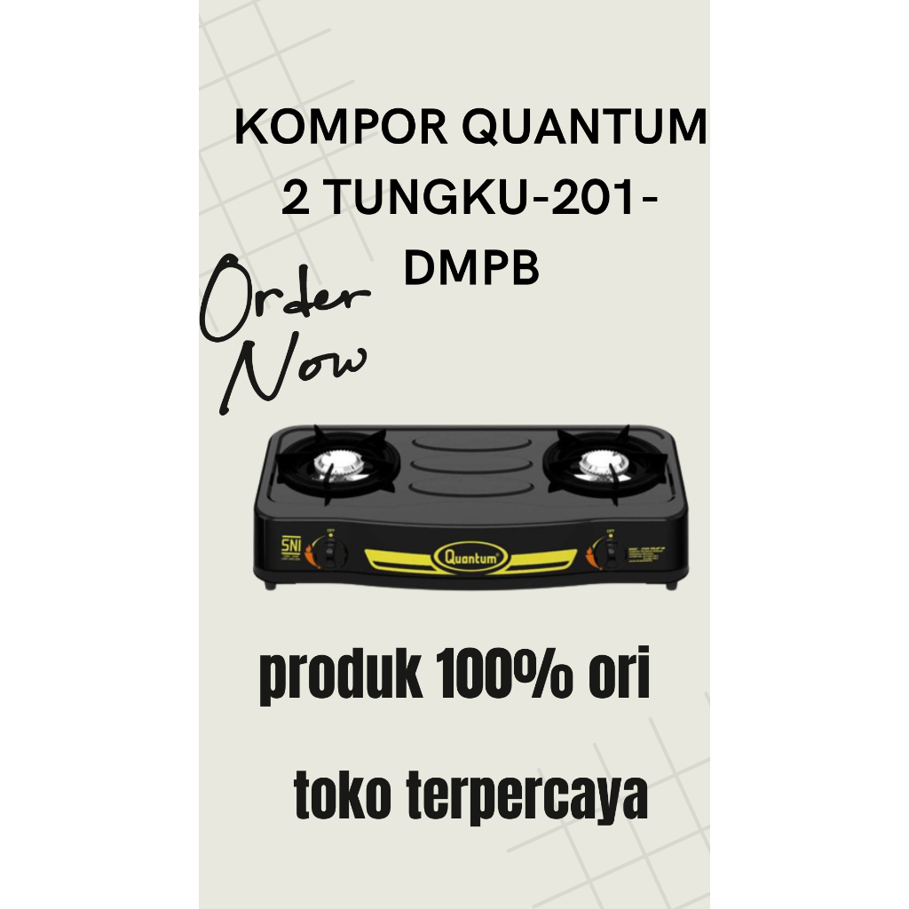 KOMPOR QUANTUM 2 TUNGKU-201-DMPB NEW!!!