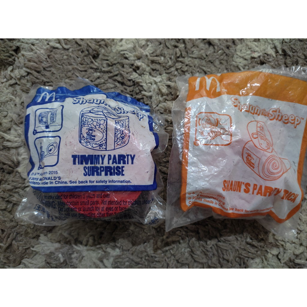 Mainan Anak Mc Donalds Happy Meal Shaun the Sheep