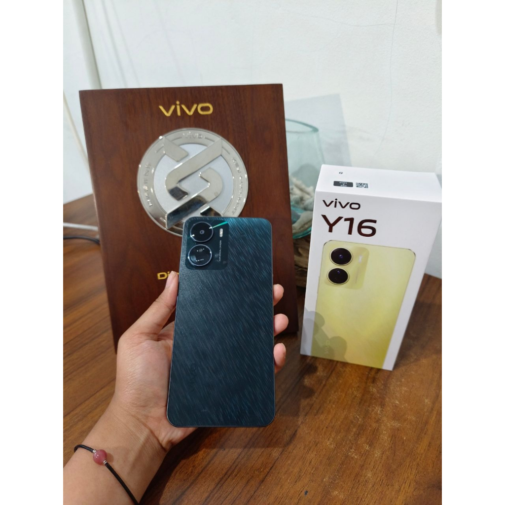 VIVO Y16 4+4/128GB UP TO 1TB, DUAL CAMERA, IP54 SPLASH WATERPROOF