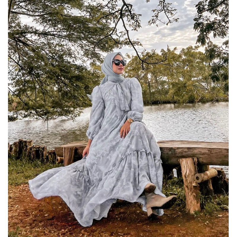 Wearing Klamby New Ruby Dress