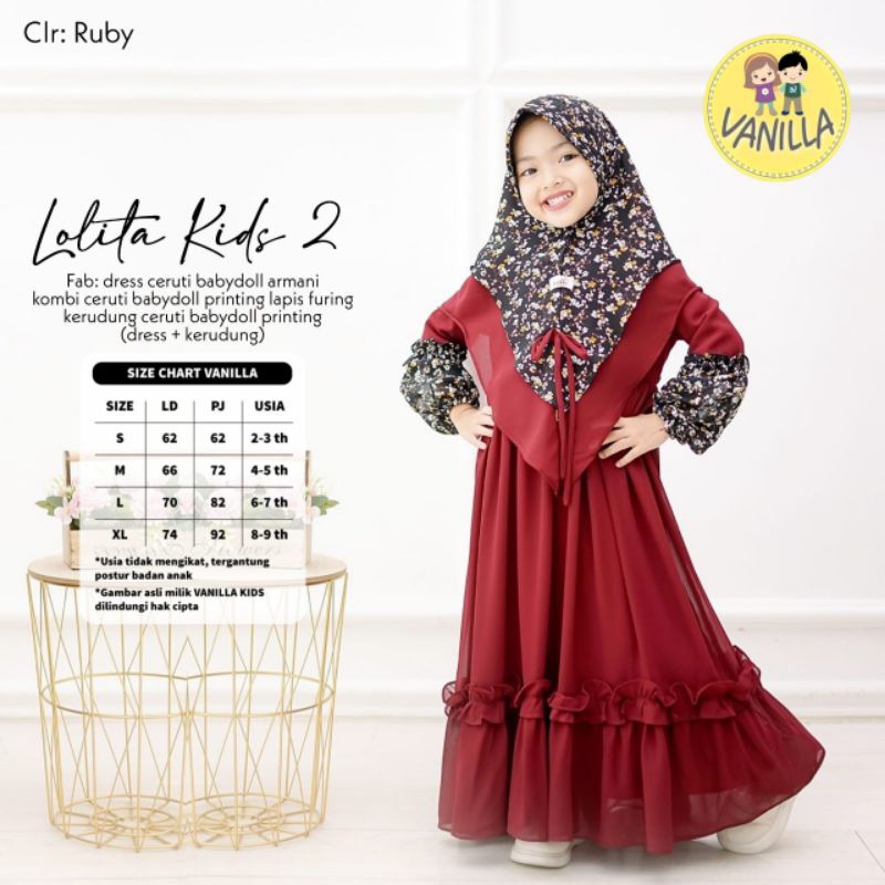 lolita kids 2 original vaniLLa