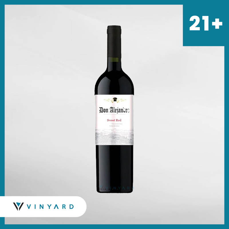 Don Alejandro Sweet Red Chile Wine 750ml ( Original &amp; Resmi By Vinyard )