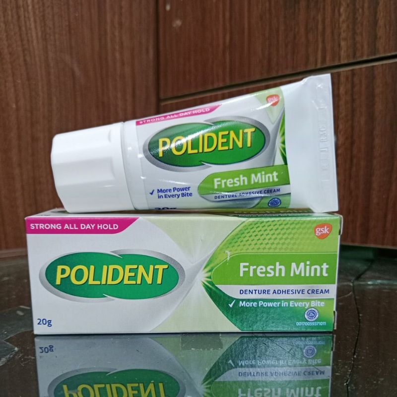 Polident Fresh Mint 20g - Lem Gigi Palsu