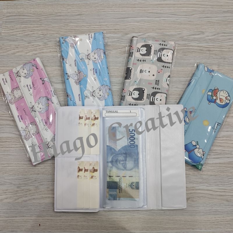 HAIGO !!! DOMPET DISIPLIN - MOTIF DUYUNG, DORAEMON, BEAR,WINNY THE POOH