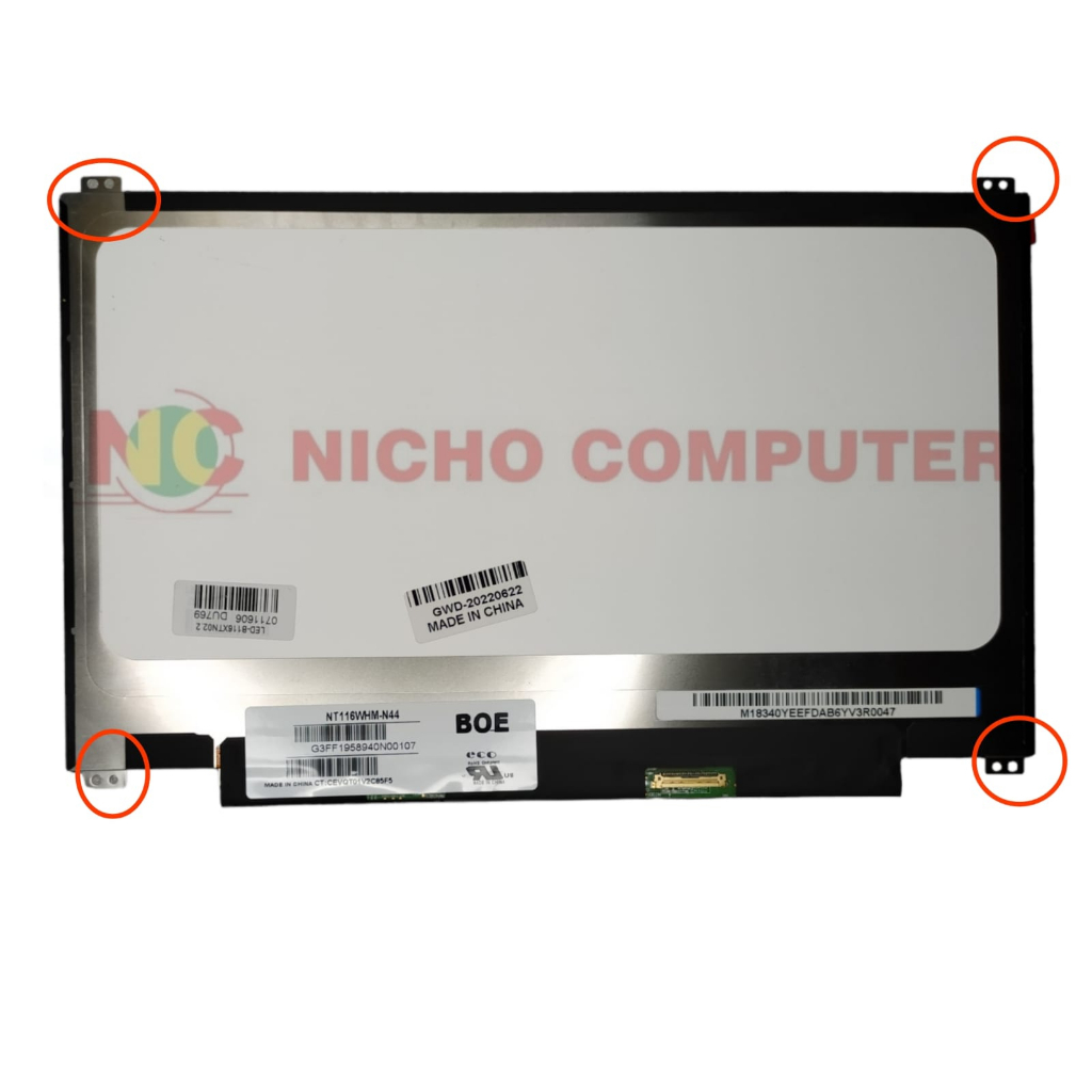 LED 11.6 SLIM 30 PIN U/D ASUS E202 N116BGE-EA2 REV C.3 (BAUT SEJAJAR)