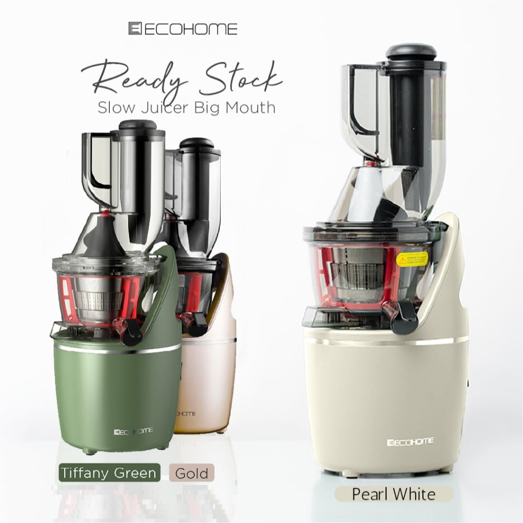 Ecohome Slow Juicer Big mouth ESJ-999 BM ESJ999BM ESJ 999 BM ESJ-999BM