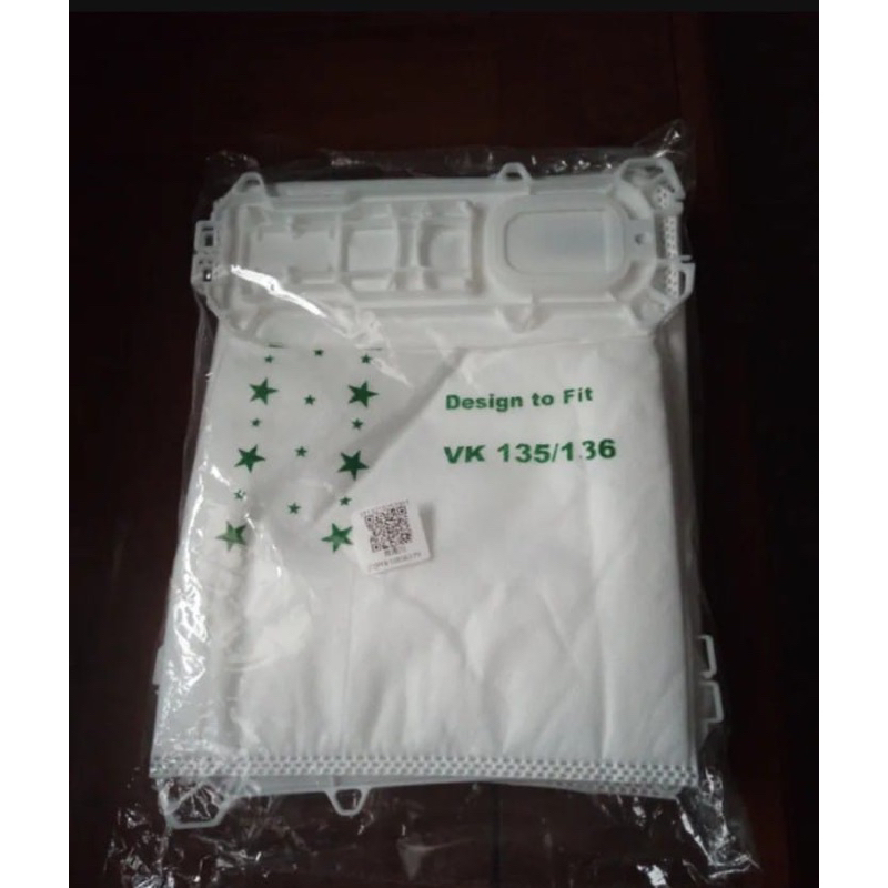 Kantong Debu Dustbag Vacuum Cleaner LUX Kobold FP 135 / VK 136  5 PCS Original