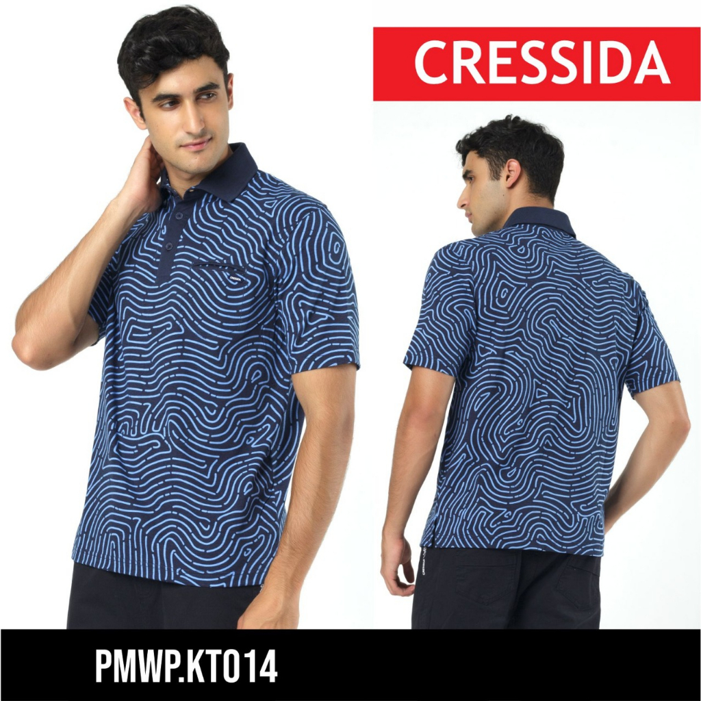 gof PMWF &amp; PMWP.KT CRESSIDA KAOS POLO SHIRT COWOK BERKERAH 100% Original Kaos kerah Cressida