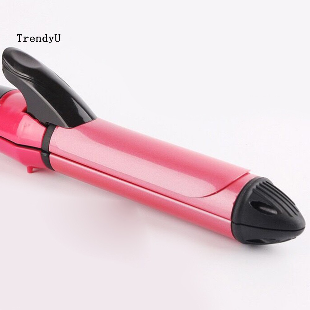 TDU 2 in 1 Ceramic Multifunction Adjustable Hair Straightener Curler Hairstyling Iron NOVA Catok Rambut Pelurus Rambut Kriting Catokan Sisir Serit Bahan Stainless Steel untuk Kutu Kucing Anjing