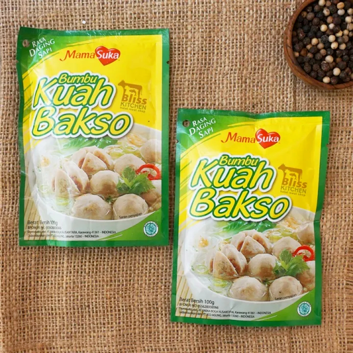 

Mamasuka Bumbu Kuah Bakso 100 g | BPOM RI ✅