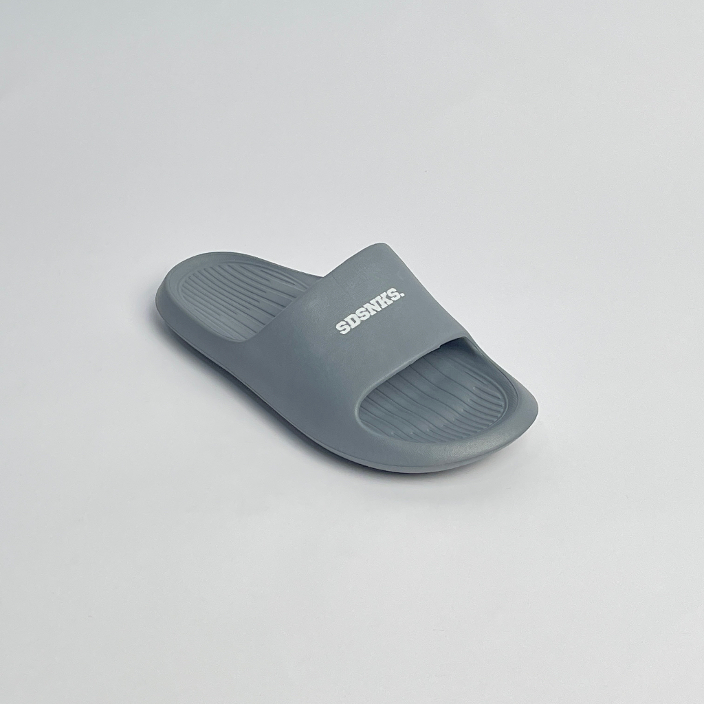 SIDSNEAKS - Sandal Slide Pria Cleon Neo Grey