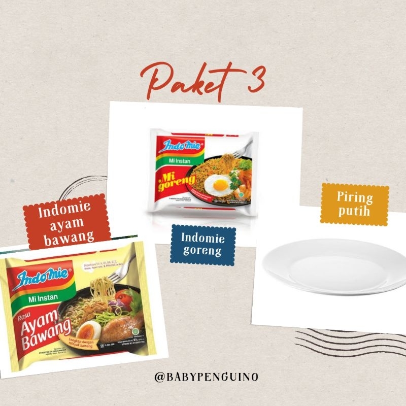 

Paket Lebaran | Paket Sembako | Hampers Sembako (Indomie ayam bawang 5, indomie goreng 5)