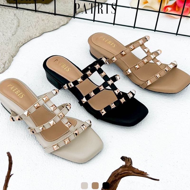 Patris Aleira Sandal Wanita Heels 3cm