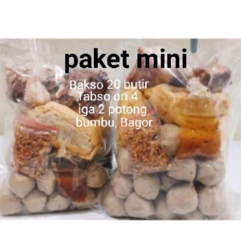 

Promo Murah Paket Bakso Komplit Mini