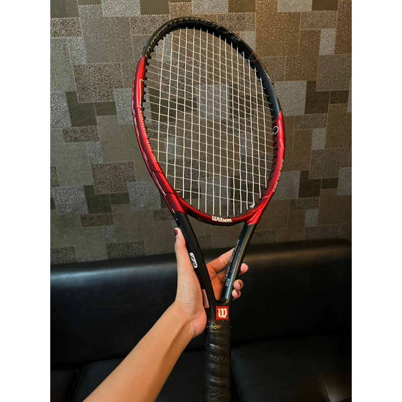 raket tenis wilson hyper hammer bekas