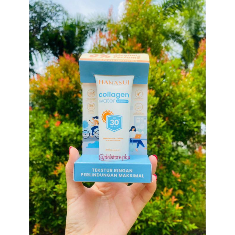 HANASUI Collagen water sunscreen SPF 30+ PA +++